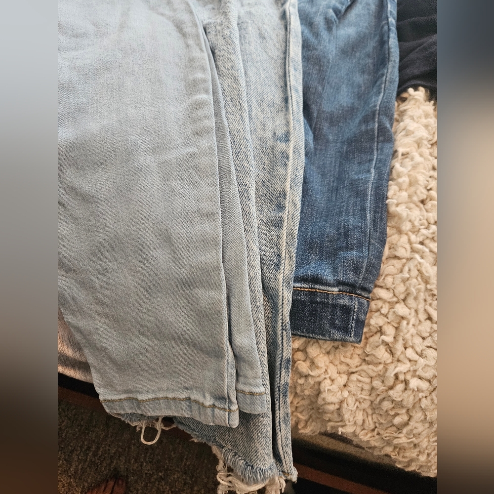 3 Pairs Blue Women's Jeans Sz.27